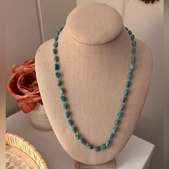 Chan Luu Santa Fe Turquoise Necklace - Picture 3 of 5
